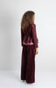 Corduroy high waist pants