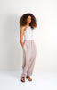 Linen cotton OV pant - NEW