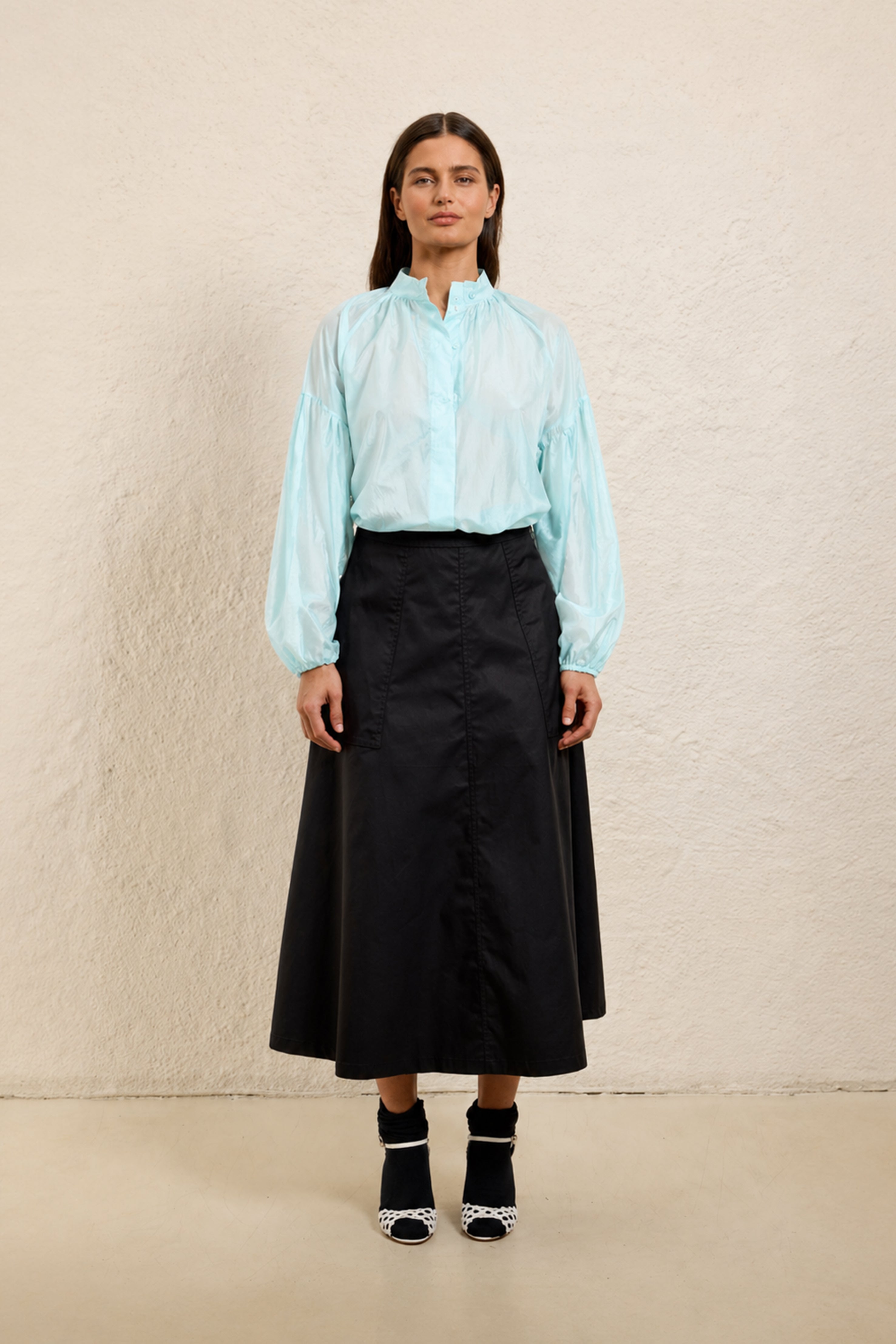 Silk cotton Poem shirt - NEW – Cathrine Hammel