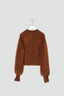Super Mohair Balloon Sleeve Sweater - NEW