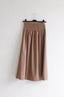 Light wool skirt