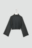 Merino Cropped Turtleneck Sweater - NEW