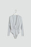 Jersey long sleeve wrapped body - NEW