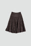 Poplin ruffled skirt - NEW