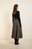 Tweed wide skirt - NEW