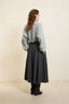 Tweed wide skirt - NEW