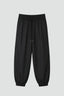 Tailored Core Wide leg pants with elastic waist - stirrup