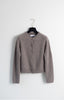 Pure cashmere ribbed petit cardigan - NEW