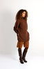 Fox wool yarn Poncho