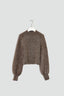Super Mohair Balloon Sleeve Sweater - NEW