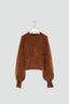 Super Mohair Balloon Sleeve Sweater - NEW