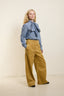 Blouse with bow