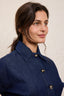 Light denim Cropped Shirt