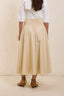 Poplin Wide Skirt - NEW