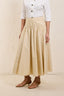 Poplin Wide Skirt - NEW