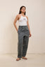 Slim high waist pants