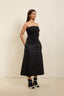 Long skirt with pockets