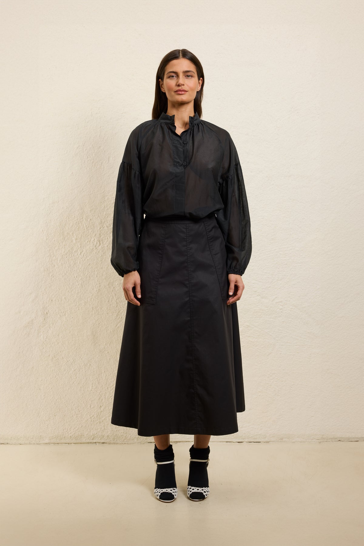 Silk cotton Poem shirt - NEW – Cathrine Hammel