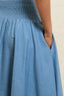 Light Denim Wide skirt - NEW