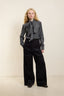 Corduroy high waist pants