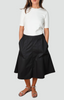 Poplin Skirt with pockets - NEW