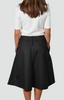 Poplin Skirt with pockets - NEW