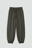Tailored Core Wide leg pants with elastic waist - stirrup