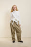 White Striped Shirt - NEW