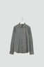 Linen blouse with rounded collar - NEW