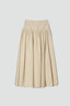 Poplin Wide Skirt - NEW
