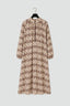 Bohemian printed cotton dress