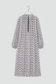 Bohemian printed cotton dress