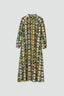 Bohemian printed cotton dress