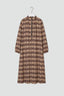 Bohemian printed cotton dress