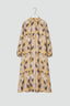 Bohemian printed cotton dress