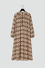 Bohemian printed cotton dress