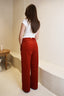 Corduroy high waist pants - NEW COLORS