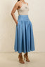 Light Denim Wide skirt - NEW