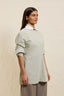 Linen cotton Sculptured shirt
