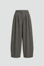 Tweed light barrel pants - NEW
