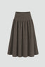 Tweed wide skirt - NEW