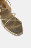 Traccia Platinum Foil Sandal