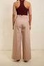 Poplin high waist pants - NEW