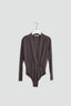 Jersey long sleeve wrapped body - NEW