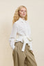 White Striped Shirt