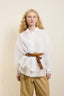 Silk Cotton Organza Blouse - NEW