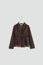 Fine wool blazer with drawstring - NEW