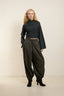 Merino Cropped Turtleneck Sweater