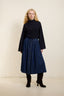 Light Denim Buttoned skirt - NEW