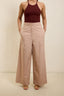 Poplin high waist pants - NEW